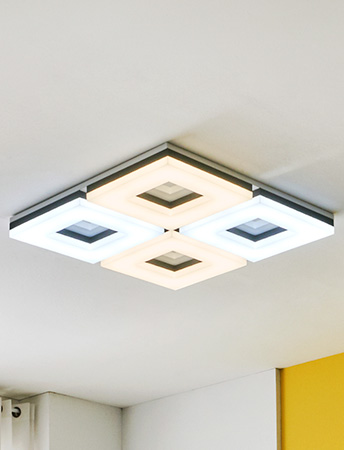 LED 룩스 거실등 176W/224W(삼성LED/주광색+주백색/부분점등) 거실등인테리어 예쁜거실조명 led거실조명