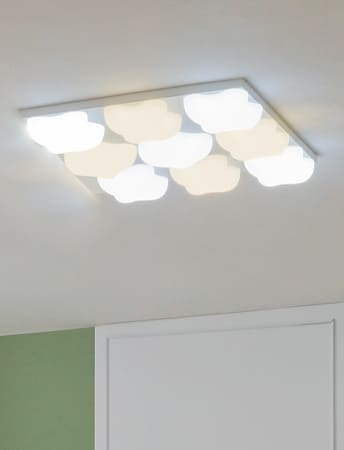 LED 몰랑 거실등 150W/200W삼성LED/하얀불+노란불/부분점등 led거실등 엘이디조명 아파트거실등