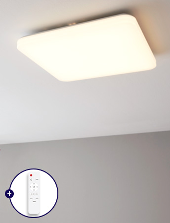LED 네아 리모컨 방등 55W(플리커프리/삼성LED/2년무상AS/리모컨) 리모컨조명 led방전등 엘이디방등
