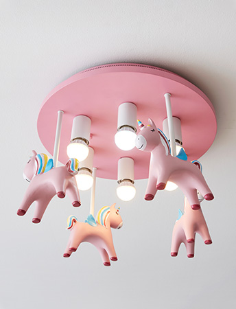 발로아 6등 키즈조명(상상력을 자극하는 디자인) 아이방조명 인테리어방등 led전등