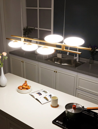 LED 플라체 5등 인테리어조명 30W작은 디테일의 차이로 표현한 우아함 led식탁등 펜던트조명 포인트조명
