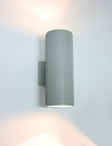 옥외 2등 D형(회색) 벽등   디테일이 돋보이는 디자인벽조명 벽부등