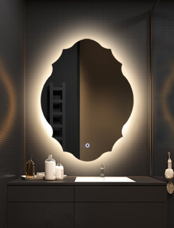 LED 헤르니 베네치안 거울조명삼성LED/색변환/밝기조절 미용실경대 매장디밍거울 카페조명