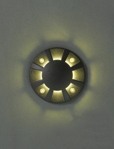 LED 벤츠 8구(大) 지중등 사방으로 넓게 퍼지는 빛야외조명