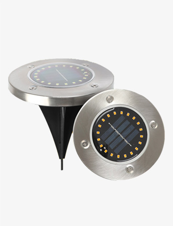 LED 태양광 바닥 표시등간편설치, 자동 충전/점등/소등, 생활방수